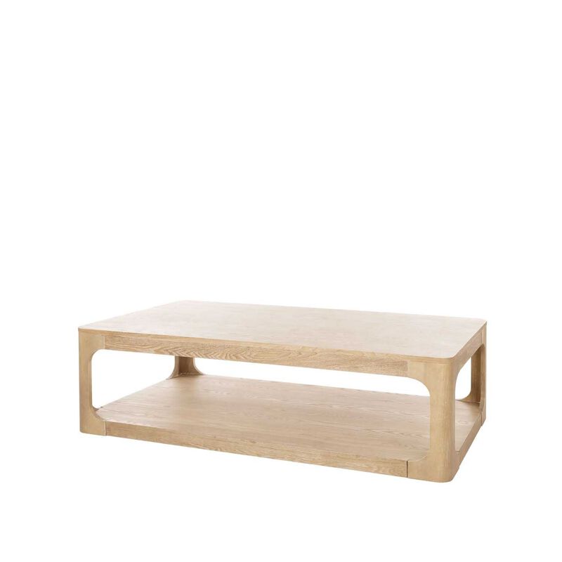 Amalfi Owen Coffee Table - Natural Wash image number 1